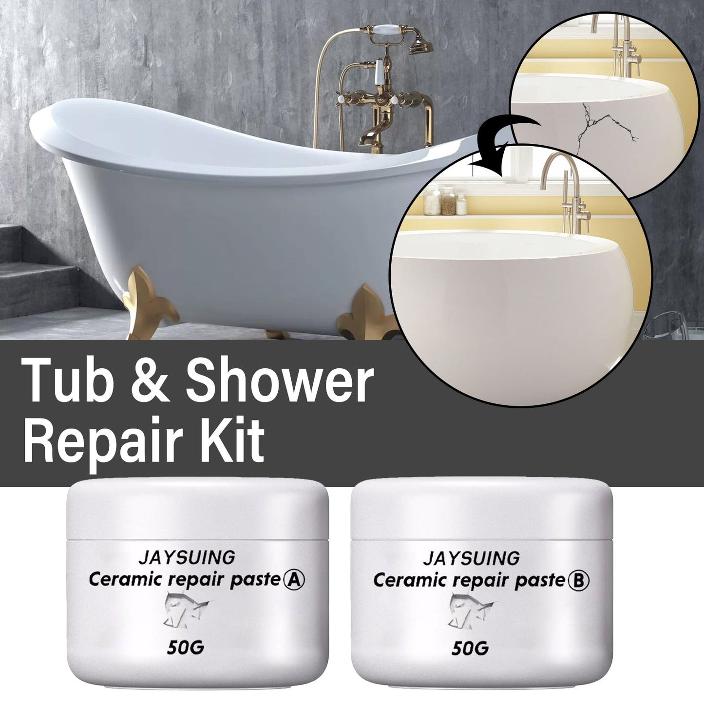 Premium Ceramic Tile Repair Adhesive Paste