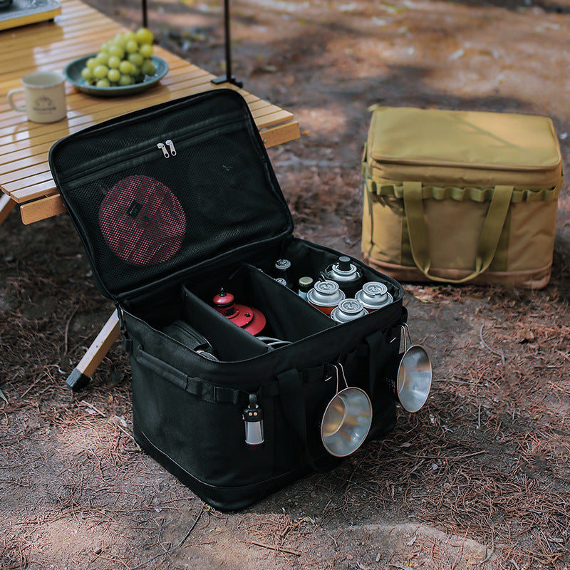 Outdoor Handbag Anti-Collision Storage Box Camping Waterproof Debris Bag Tableware and Kitchen Utensils Storage Bag - Korvel