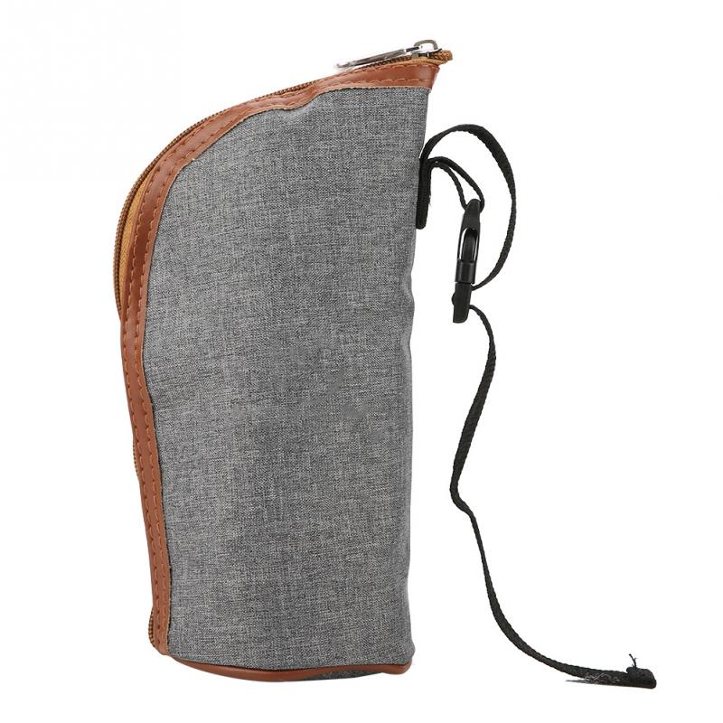 Portable Baby Warmers Bottle Holder USB Heating Bags Travel Mug Feeding Bottle Infant Milk Bottle Heating Bag Baby Feeding - Korvel