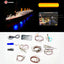 DIY building block lighting compatible with LEGO 10294 Titanic LED lights - Korvel