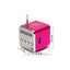 TD-V26 Portable Radio FM Micro SD/TF Music Player Digital LCD Display Mini Speaker Suitable - Korvel