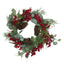 22" Berry, Eucalyptus, and Pinecone Wreath