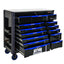 12-Layer Drawer Multi-Purpose Tool Car, With Wheels, Iron Top - Korvel