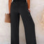 Full Size Decorative Button High Waist Pants - Korvel