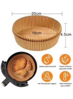 Circular baking oil absorption paper Silicone oil paper - Korvel