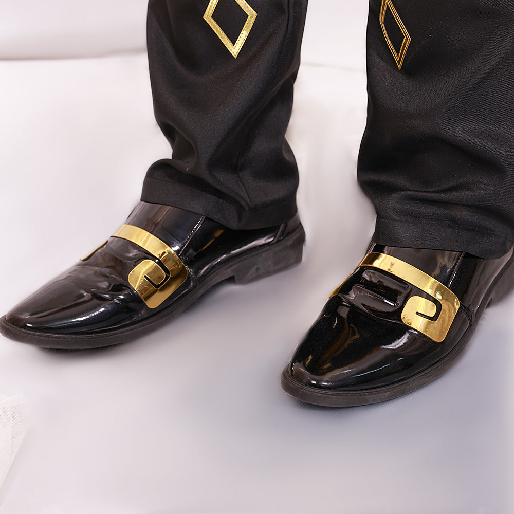 Genshin Impact Morax Zhongli high matching version Zhongli cos clothes matching shoes - Korvel
