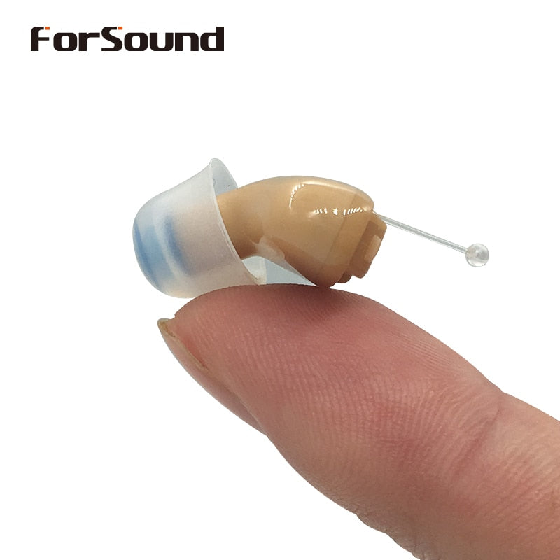 AST Style Best Quality Mini CIC Hearing Aid Invisible Hearing Aids Sound Amplifier  Good as Siemens Resound Phonak Hearing Aid - Korvel