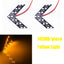 2pcs Arrow Panel 14 SMD LED Car Side Mirror Indicator Lights