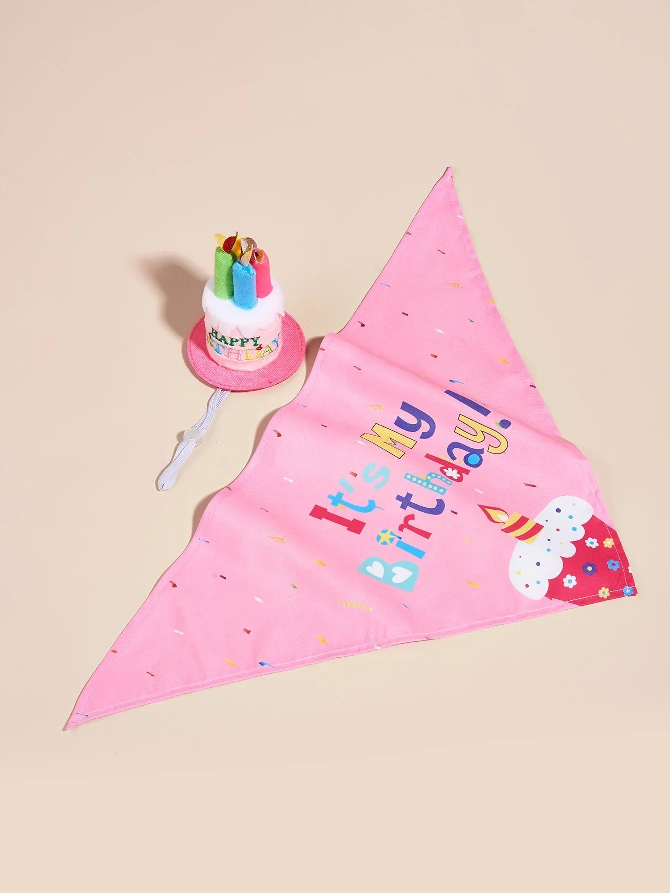 Dog Happy Birthday Decoration Dog Costume Hats Bowknot Bandana Neckerchief Bibs Banners Party Cat Dog Pets Accessories Perros - Korvel