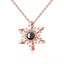 100 Languages I Love You Projection Snowflake Pendant Necklace Valentine's Day Girlfriend Gift - Korvel