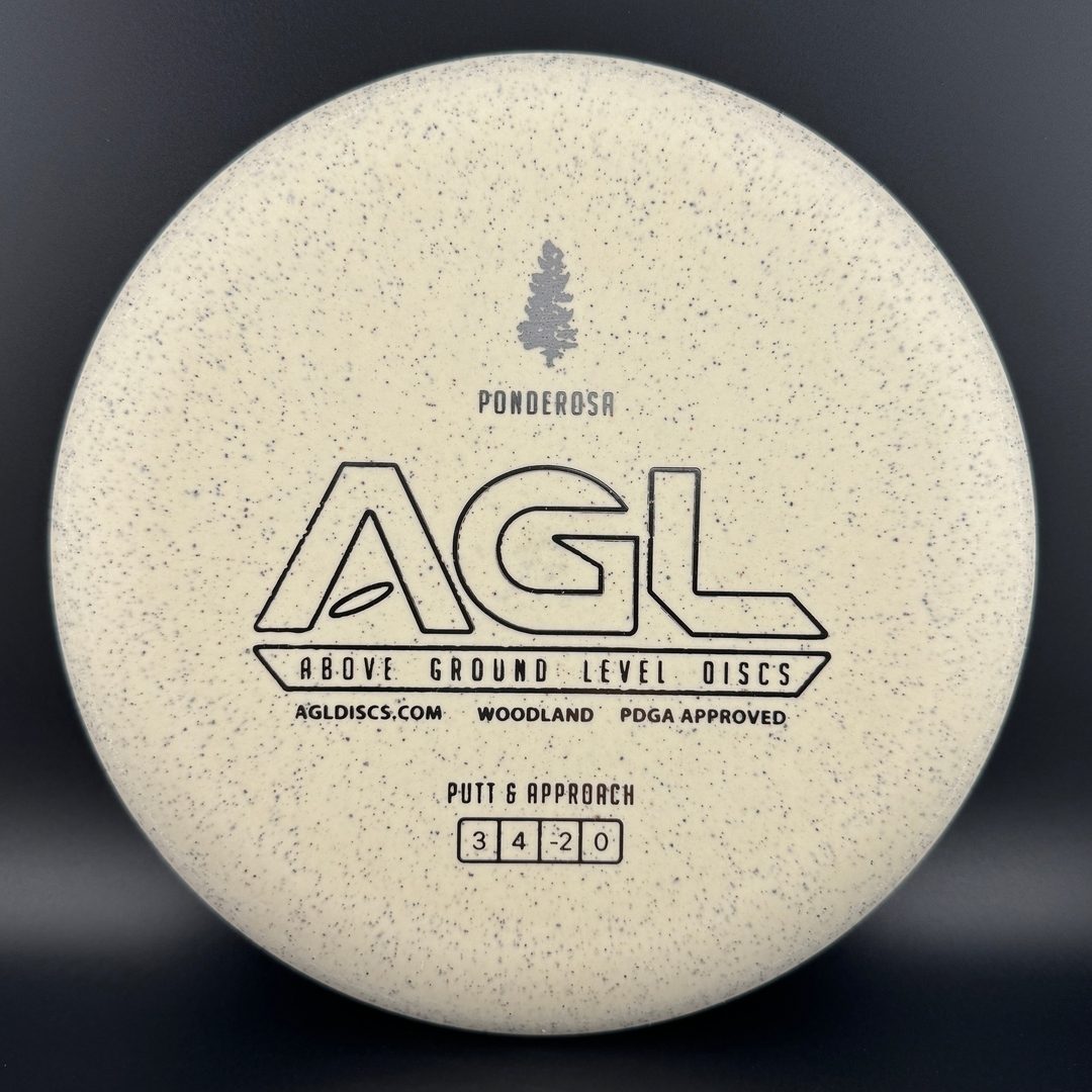 AGL Woodland Hemp Ponderosa Disc Golf Putter