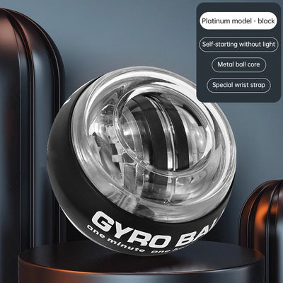 Auto-Counter Gyro Ball - Premium Wrist Exerciser with LED