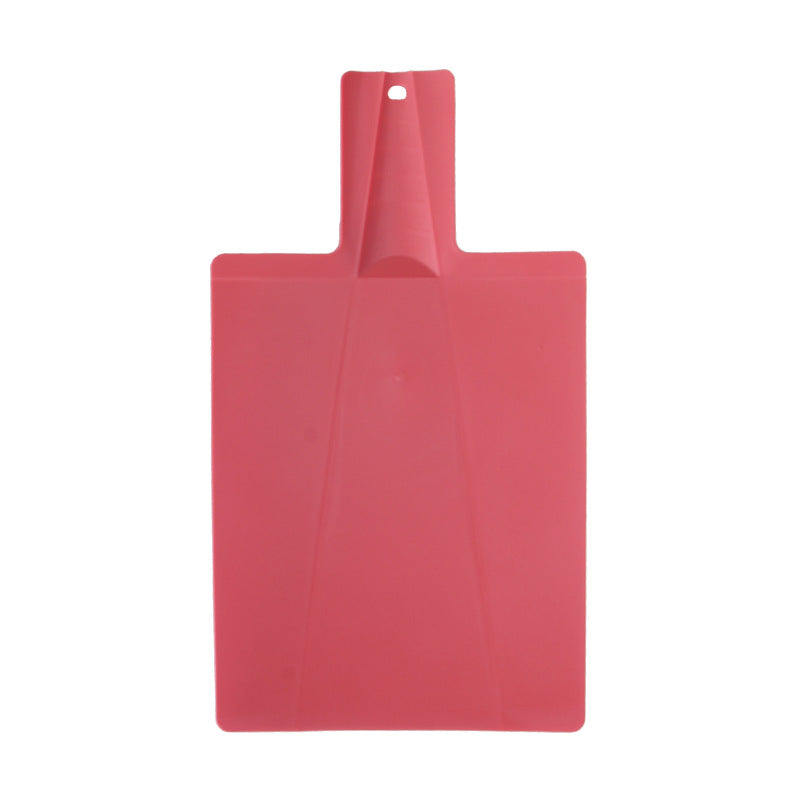 Portable PP folding vegetable board kitchen double-sided plastic cutting board multi-purpose vegetable cutting board drainage board - Korvel