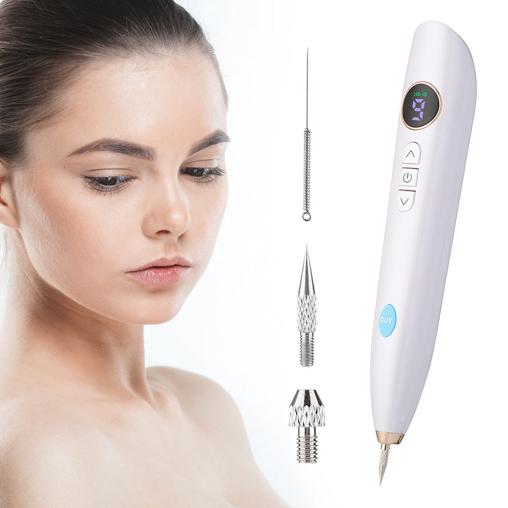 Removal Of Granulation Wart Tattoo Wart Spot Plug-In 9-Speed Laser Sweep Spot Mole Pen With Point Mole Pen Needle - Korvel