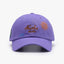 Letter Embroidery Fashion Outdoor Curved Brim Baseball Hat Versatile Simple Cross border Sunscreen Women's Black Cap - Korvel