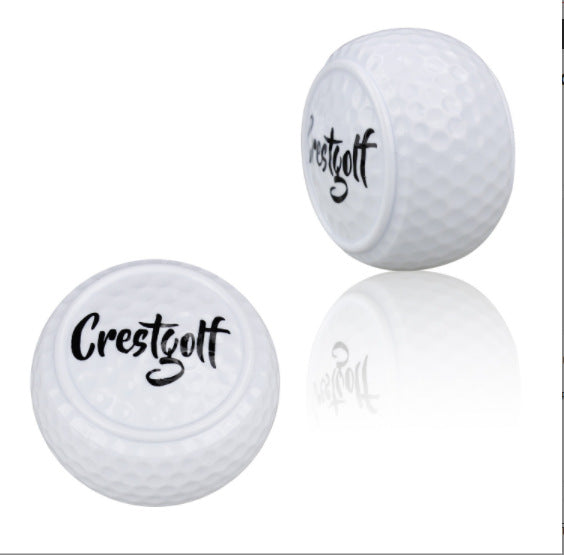 Flat Golf Putter Practice Ball for Indoor and Outdoor Use
