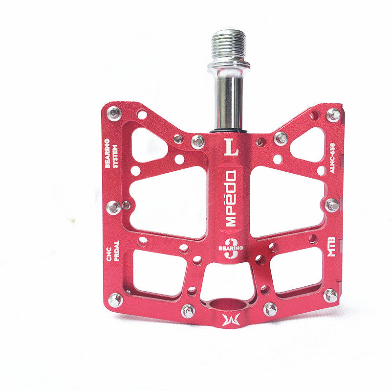 Mountain Bike Bearing Pedals Ultra-Light Pelin Aluminum Alloy Anti-Slip - Korvel