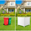 Premium Vinyl Privacy Fence Panels Kit - White