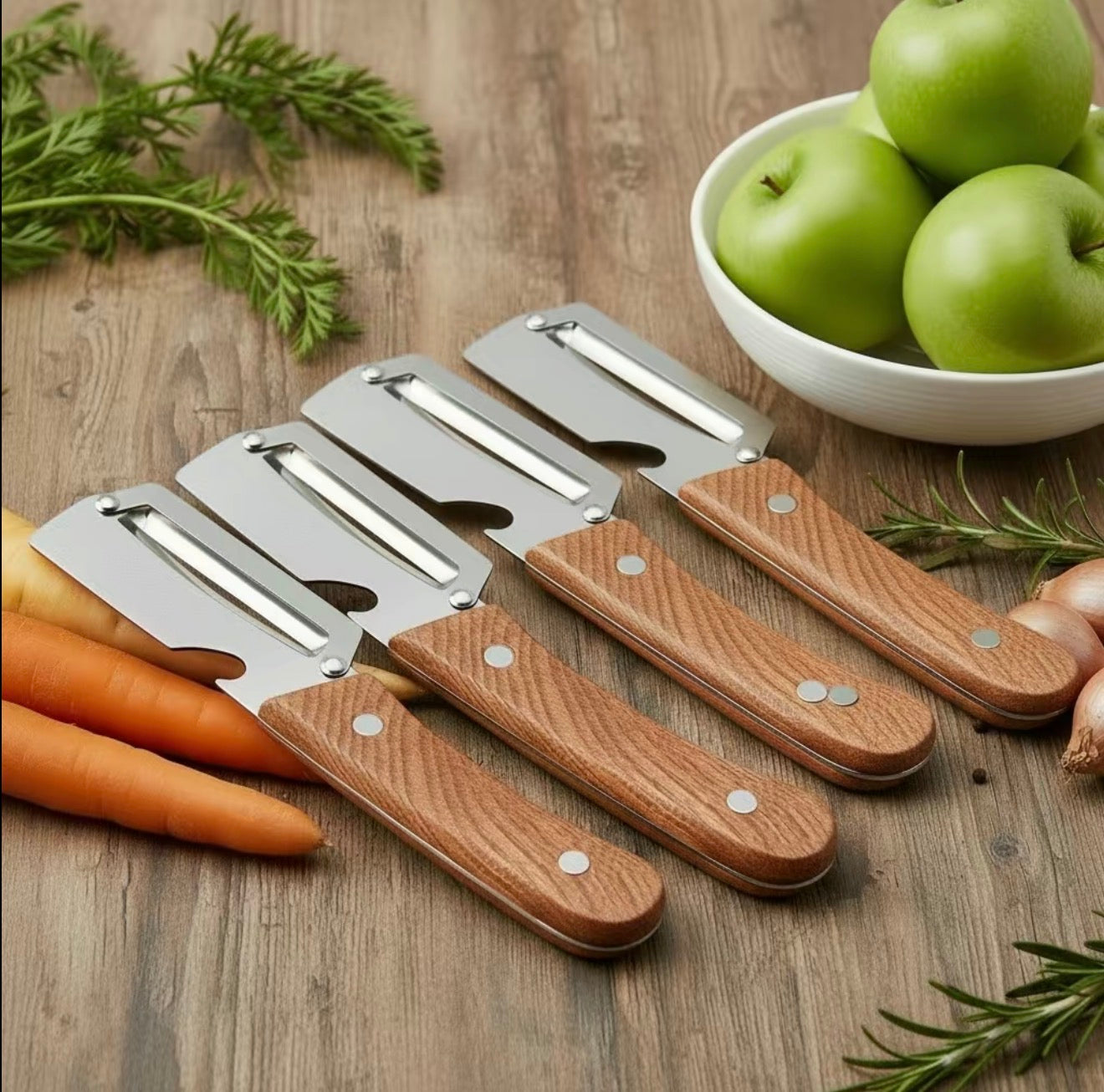 Ensemble d'éplucheurs DualEdge Pro - Essentiel de cuisine premium