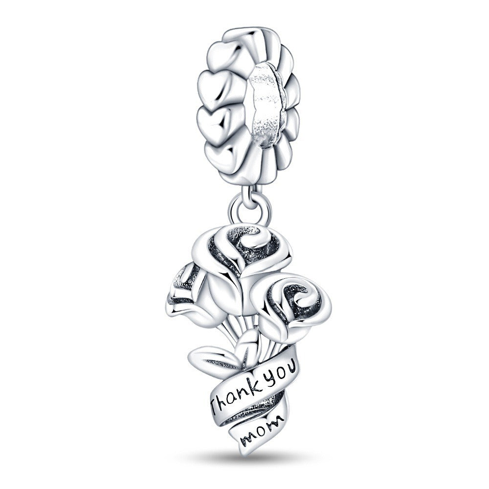 Heart-Shaped Blessing Pendant for Mother's Day