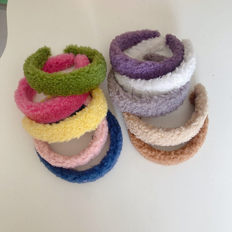 Plush headband hair clip - Korvel