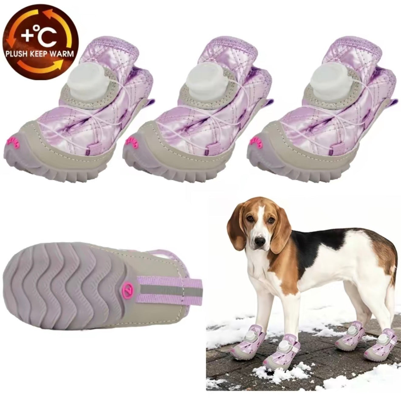 Botas para Perros PawShield - Protección para Patas en Todas las Temporadas