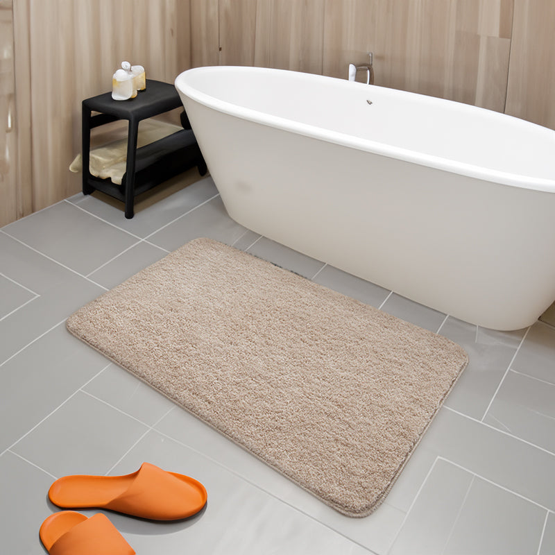 Non-Slip Rubber Mat for Bathroom and Entry Door - Household Floor Mat & Business Dust Mat, Effective Dirt Prevention - Korvel