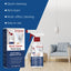 Anti-Mildew Foam Cleaning Spray Room Wall Odor Moisture Mildew Multi-Effect Anti-Mildew Cleaner - Korvel