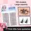 Sunflower Comics Pure Desire Eyelash Simulation Natural Thickening Large Segmented Trilogy False Eyelash Laziness - Korvel