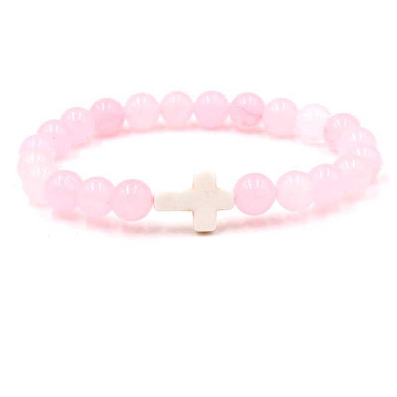 Fashion bead jewelry cross bracelet - Korvel