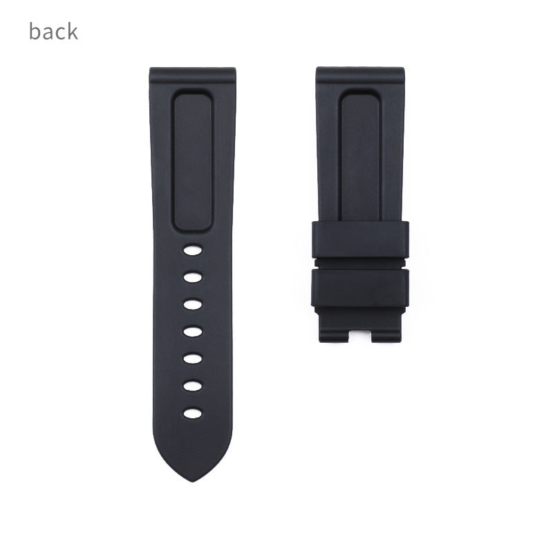 Premium Panerai Sea Rubber Watch Strap with Butterfly Buckle