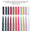 HANDAIYAN Quick-Drying Waterproof Eyeliner Gel Pen - 20 Packs