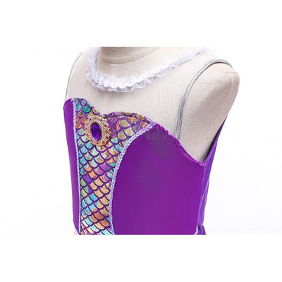 Mermaid Princess Dress Summer Sequin Mermaid Tail Ball Dress - Korvel