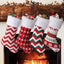 Calcetines de Navidad de Punto Hechos a Mano - Decoración Festiva