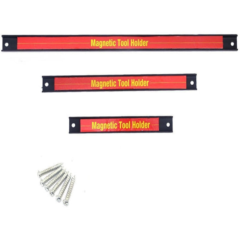 Magnetic Tool Holder Bar Organizer Racks - 8" to 24"
