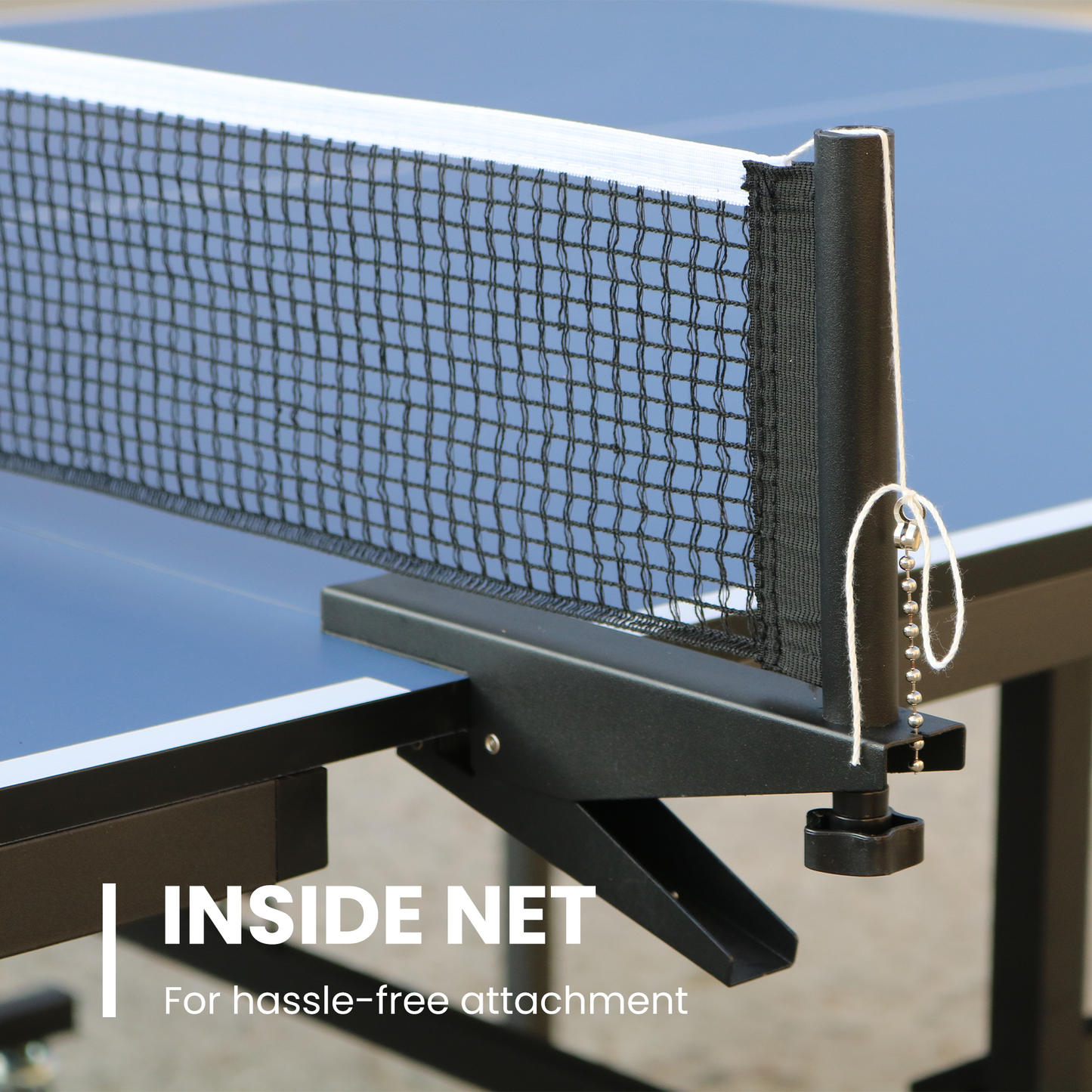 Mesa de Tenis de Mesa Interior Profesional de 15 mm de MDF con Red