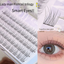 Lazy Fish Tail False Eyelashes Trilogy Natural Simulation Thick Single Cluster Lazy Series Deviruchi Eyelashes - Korvel