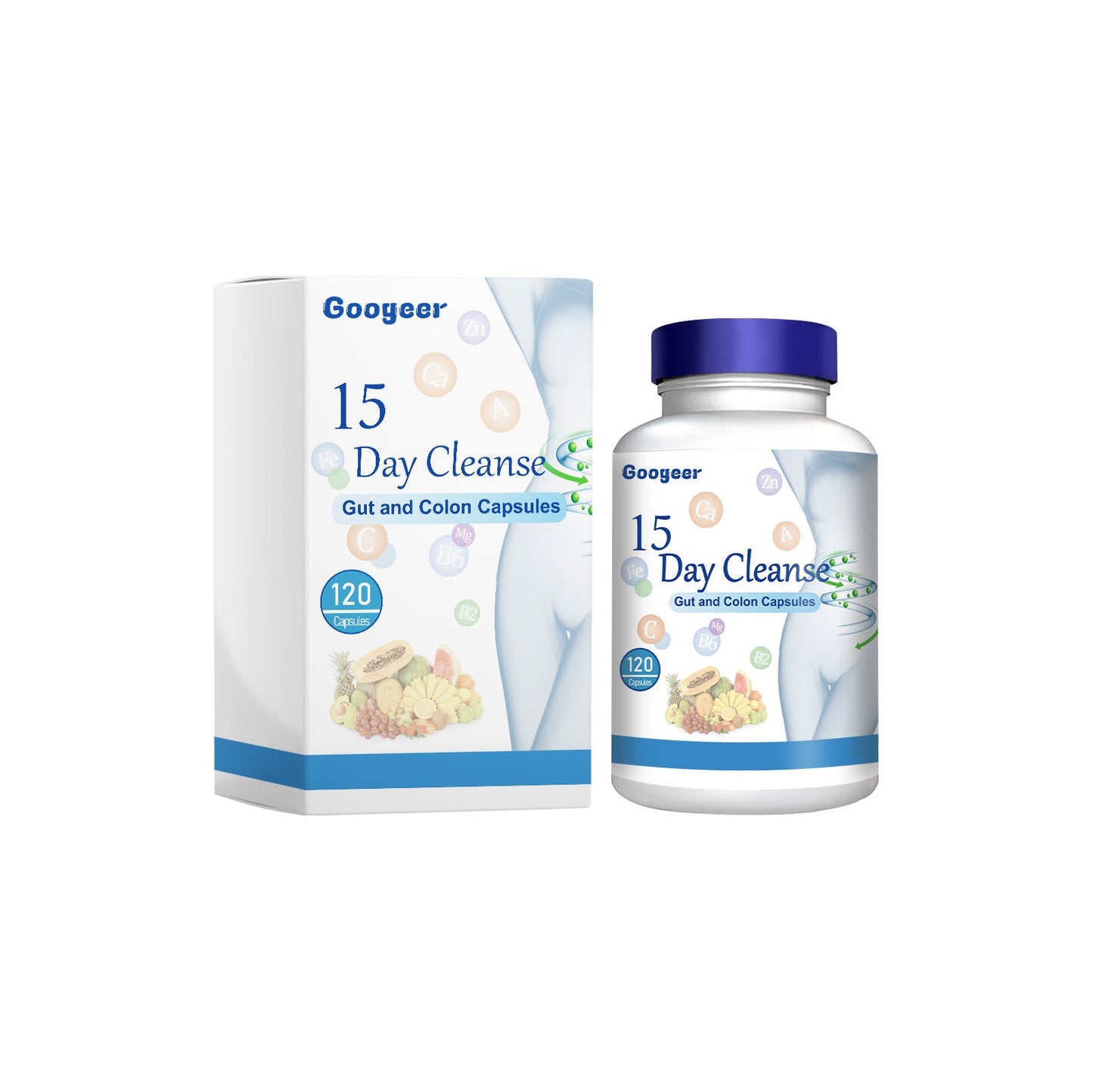 Intestinal Cleansing Dissolving Capsule, Intestinal Cleansing And Colon Capsule Body Supplement - Korvel