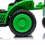 12V Electric Ride-On Tractor "Black Knight" with Detachable Tugboat