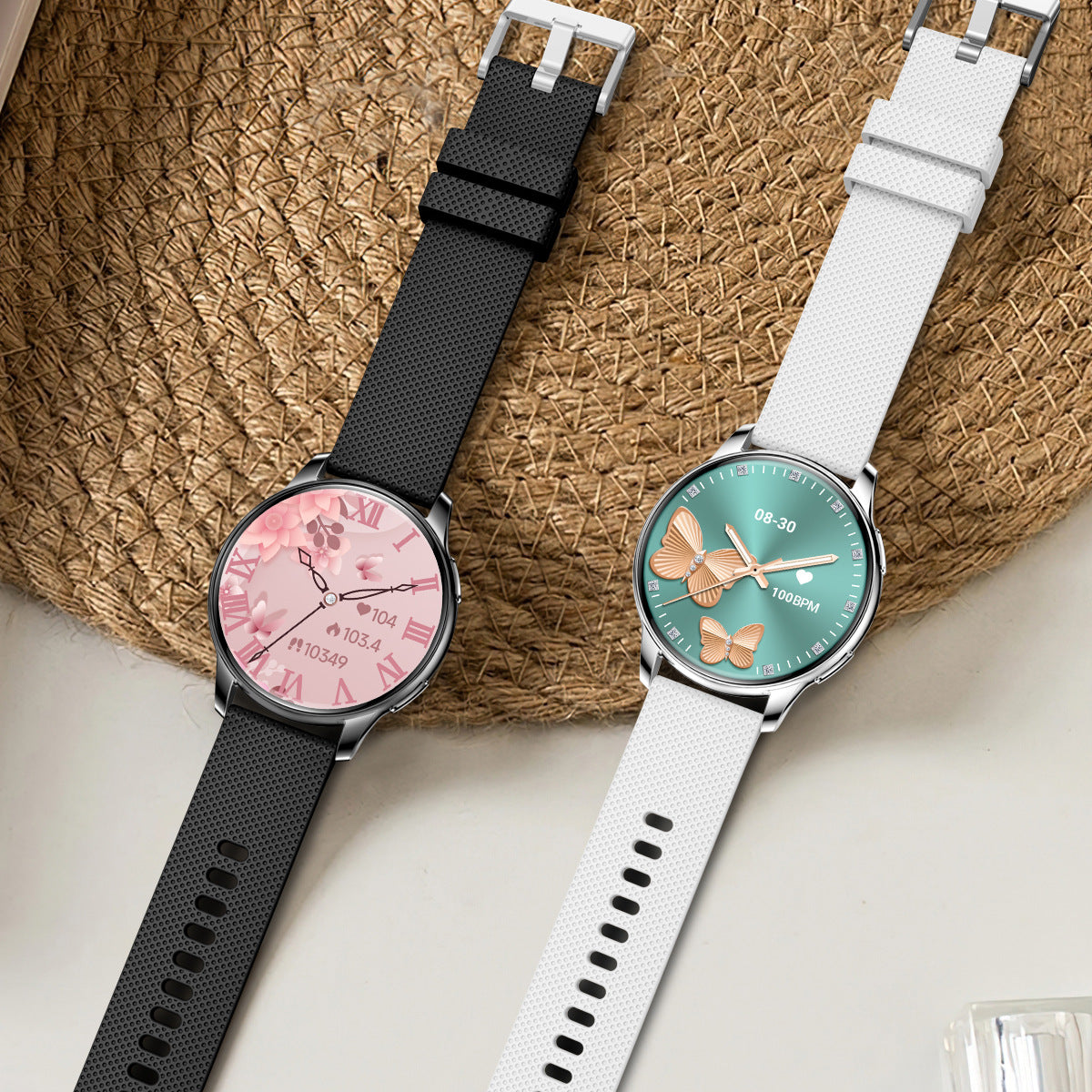 Y11 Women Smart Watches Bluetooth Phone Call Lady Fashion SmartWatch Sleep Monitor Calories Pedometer Bracelet Wristband - Korvel