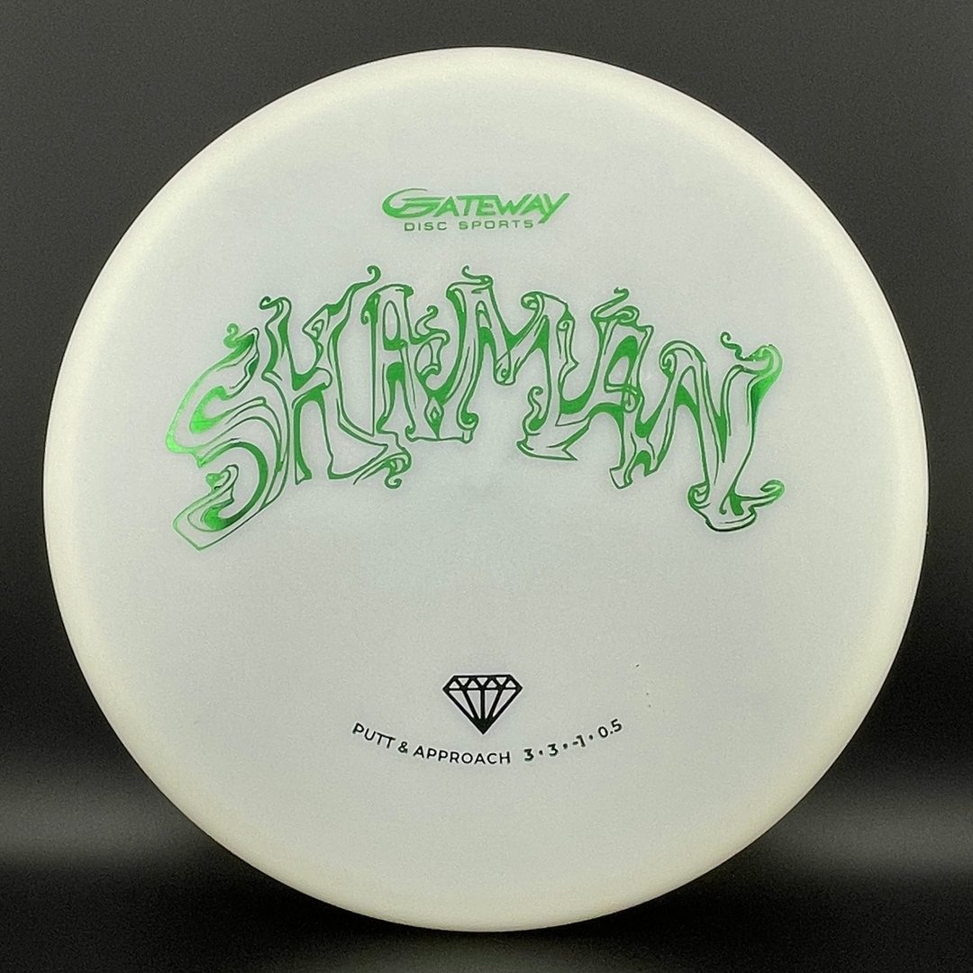 Putter de Disc Golf Diamond Superglow Shaman