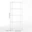 Adjustable Wire Frame Metal Storage Rack - White
