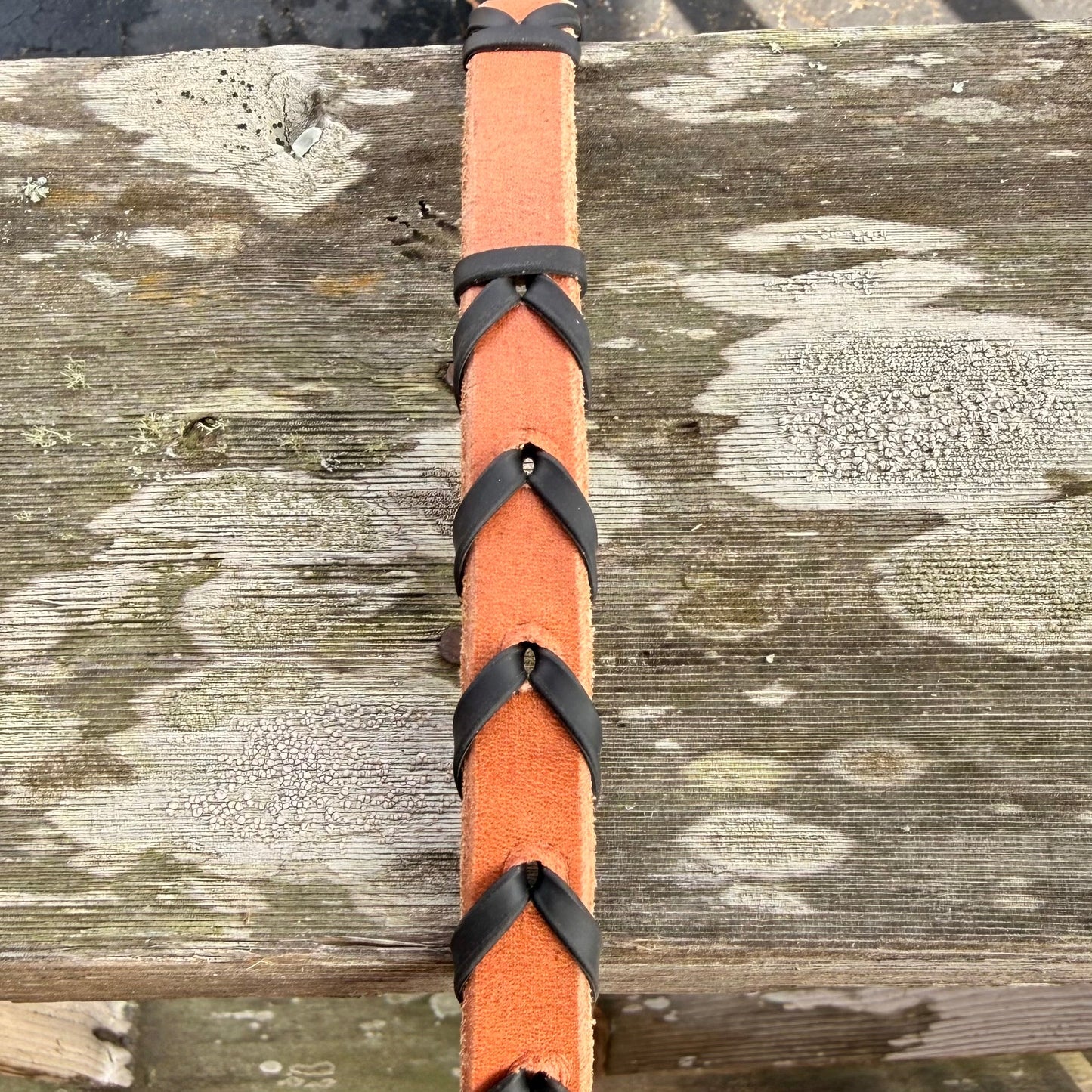 Premium Leather Barrel Racing Reins with Enhanced Grip