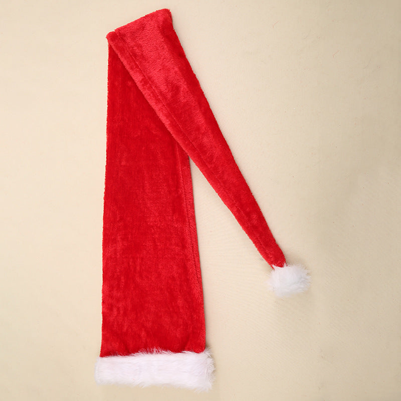 Chapeau de Noël en peluche premium pour adultes - Accessoire festif