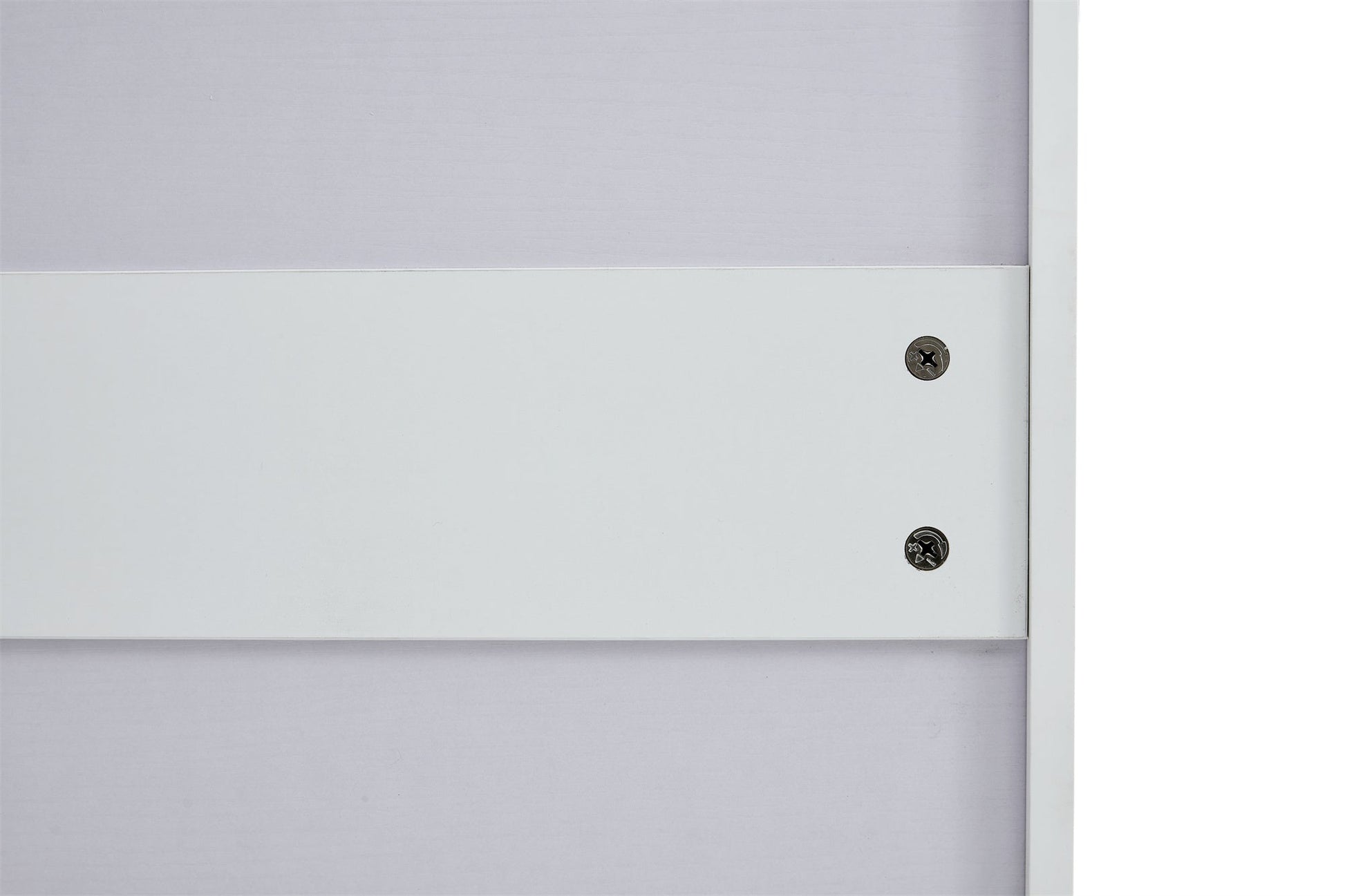 Shoe Cabinet , Shoe storage shelves, metal leg, White - Korvel