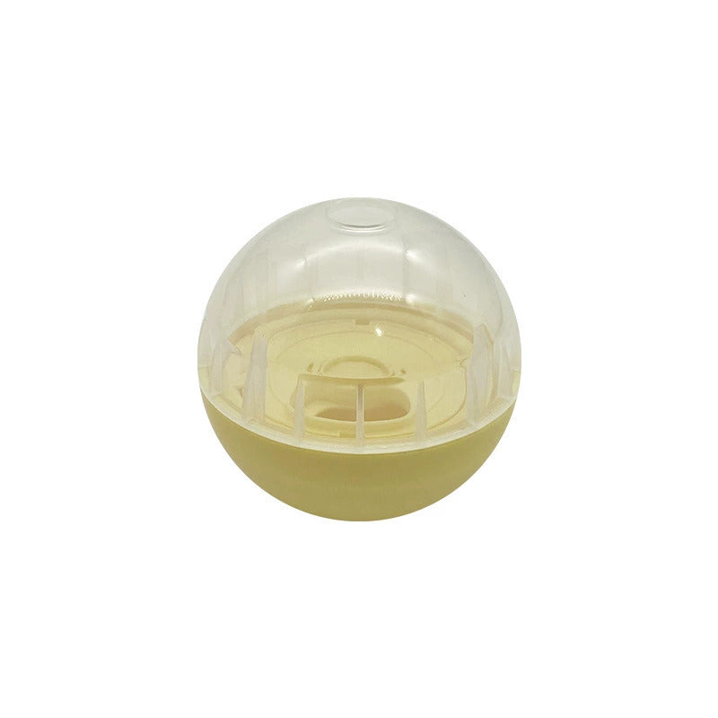 Pet Feeder Wobble Bowl Dog Food Dispensing Ball Chew-Resistant Intelligent Training Toy Cat and Dog Play Ball - Korvel