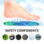 Pilant Care Ice Silk Foot Pads, Ease Joint Soreness And Swelling Earthworm Leg Vein Massage Care Pad - Korvel