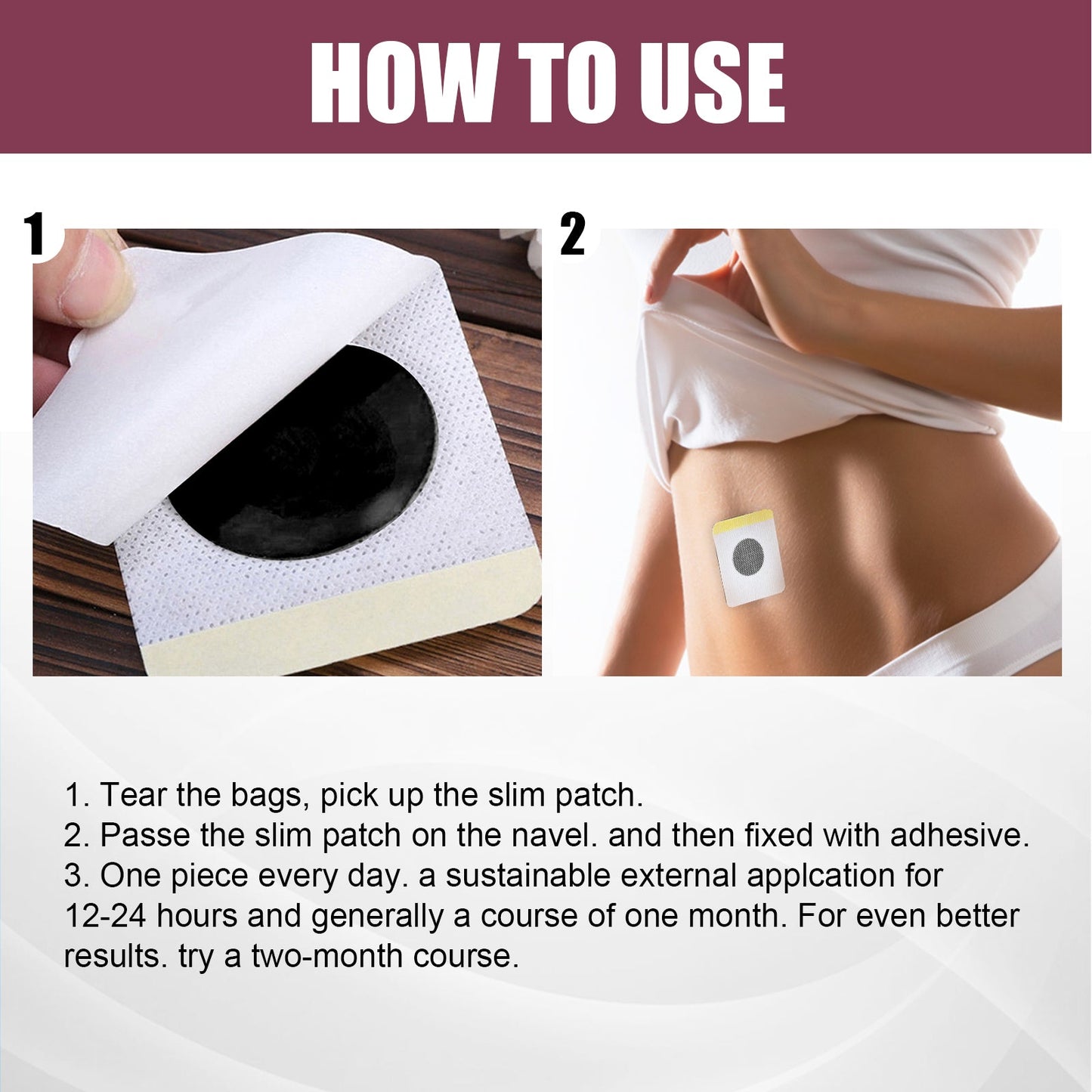 Belly Button Stick for Skin Firming and Muscle Support