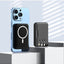 MagSafe Magnetic Wireless Power Bank 10000mAh Mini Super Fast Charging Mobile Power Supply - Korvel