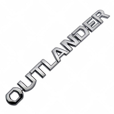 Mitsubishi Outlander Premium Rear Trunk Label